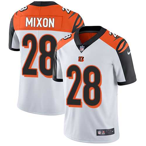 Nike Cincinnati Bengals #28 Joe Mixon White NFL Vapor Untouchable Limited Jersey,We sell and wholesale Nike Cincinnati Bengals #28 Joe Mixon White NFL Vapor Untouchable Limited Jersey on line form chian!